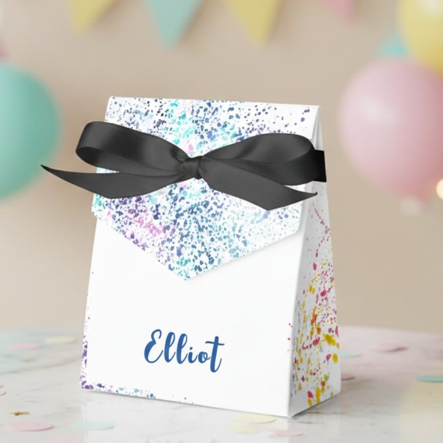 Caja Para Regalos Listo para el cumpleaños del camión monstruo (Subido por el creador)