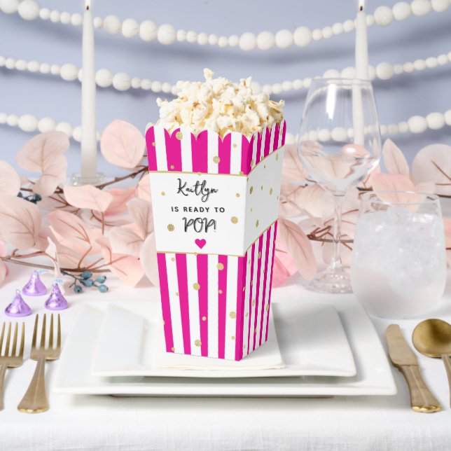 Caja Para Regalos ¡Listo Para Pop! Baby Shower (Boda)