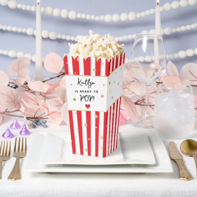 Caja Para Regalos ¡Listo Para Pop! Baby Shower (Boda)