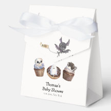 Little Boo Halloween cupcake Baby Shower