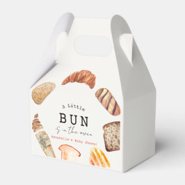 Caja Para Regalos Little Bun in the Oven Bakery Pastries Baby Shower