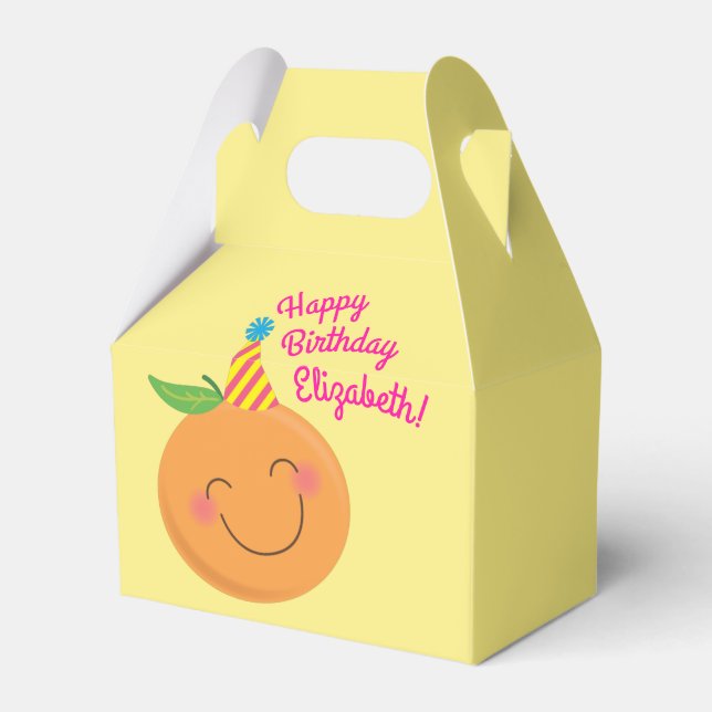 Caja Para Regalos Little Cutie Birday Party (Front Side)