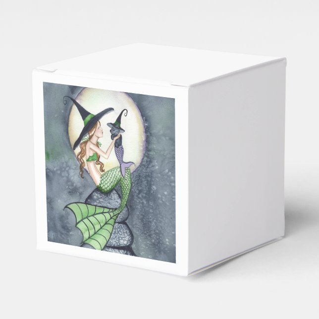 Caja Para Regalos Little Kitty Mermaid Witch Favorita Box de Grimsha (Costado Anverso)