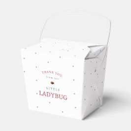 Caja Para Regalos Little Ladybug Baby Shower