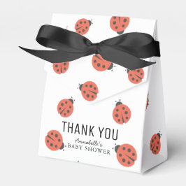 Caja Para Regalos Little Love Bug Ladybug Baby Shower Favor Box