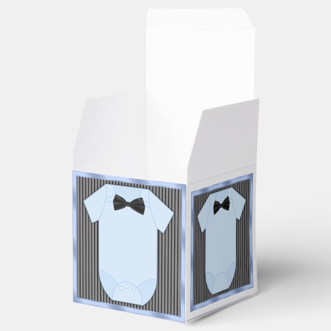 Caja Para Regalos Little Man Baby Boy Shower (Abierto)