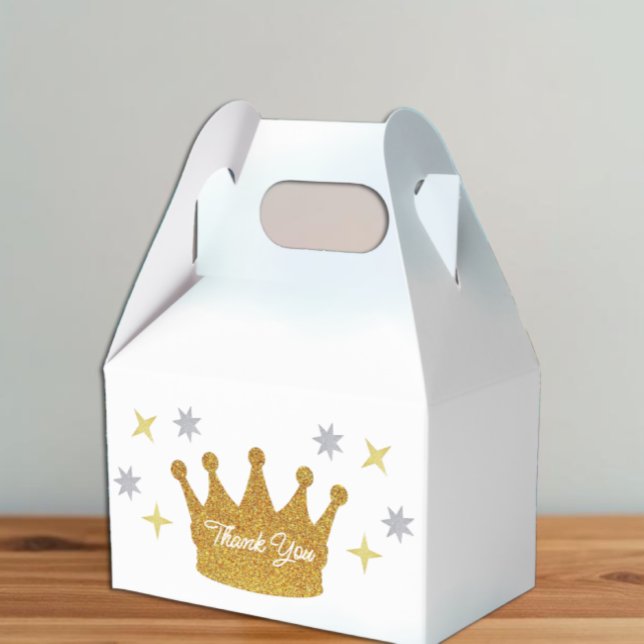 Caja Para Regalos Little Prince Boy Baby Shower (Subido por el creador)