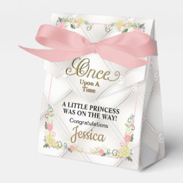 Caja Para Regalos Little Princess Shower Favor Box 3" x 1.5" x 3.25 