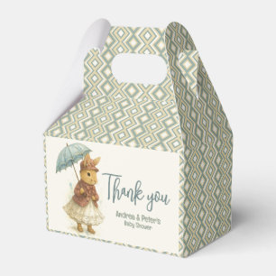Caja Para Regalos Little Rabbit Baby Shower for Girl