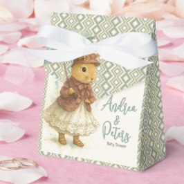 Caja Para Regalos Little Rabbit Baby Shower for Girl