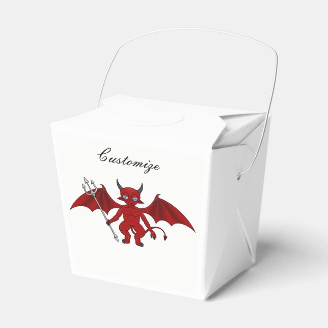 Caja Para Regalos Little Red Devil Thunder_Cove (Front Side)