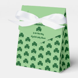Caja Para Regalos Little Shamrock St Patrick's Day Baby Shower
