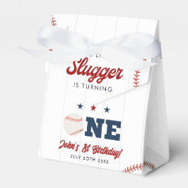 Caja Para Regalos Little Slugger Baseball 1st Birthday