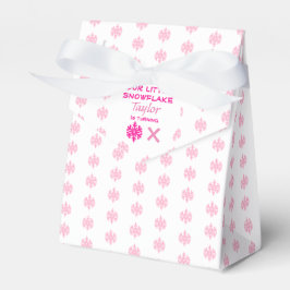 Caja Para Regalos Little Snowflake Any Age Birday