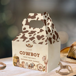 Caja Para Regalos Little Western Cowboy Baby Shower
