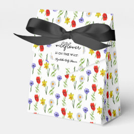 Caja Para Regalos Little Wildflower Baby Shower