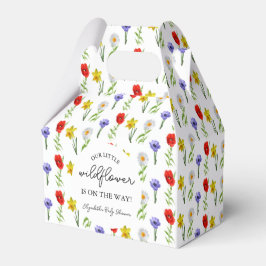 Caja Para Regalos Little Wildflower Baby Shower