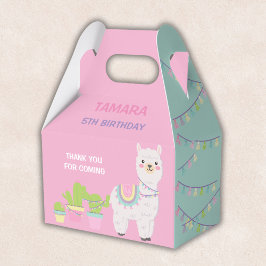 Caja Para Regalos LLAMA FUN PINK Favorito Box