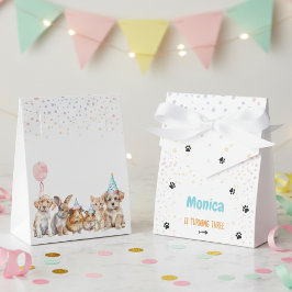 Caja Para Regalos Llamando a la fiesta de cumpleaños de todos los an