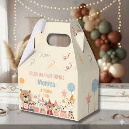 Caja Para Regalos Llamando a la fiesta de cumpleaños de todos los an