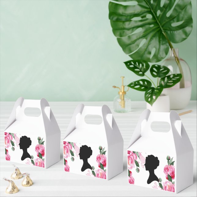 CAJA PARA REGALOS LLUVIA DE NOVIA FLORAL BRIDGERTON (Múltiple)