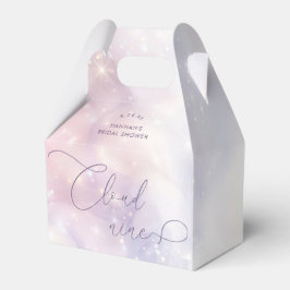 Caja Para Regalos Lluvia de Nubes Bridal Shower Acuarela