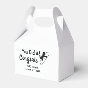 Caja Para Regalos Lo hiciste felicita a los graduados por agregar el