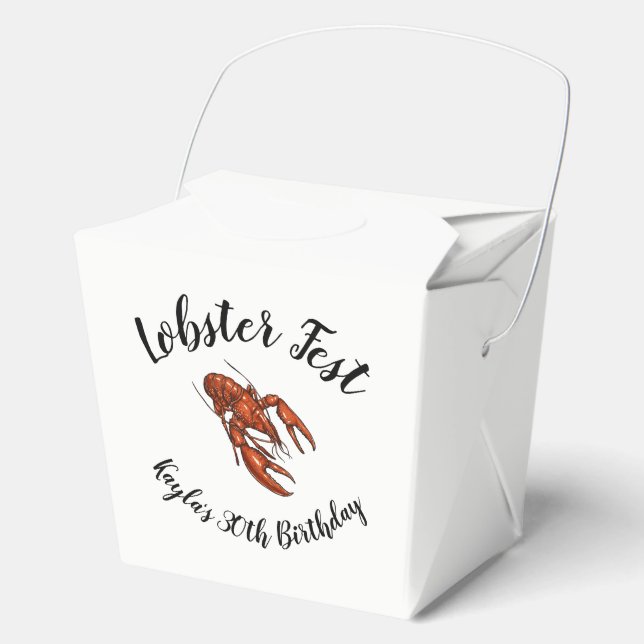 Caja Para Regalos Lobster Fest (Anverso)