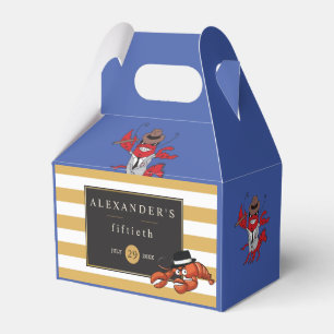 Caja Para Regalos Lobster Mobster Funny Gangster padrino
