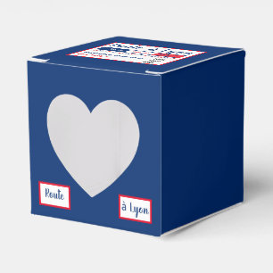 Caja Para Regalos Logo de la Fiesta Mundial de la Copa Mundial Femen