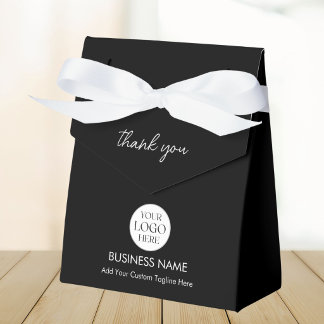 Caja Para Regalos Logotipo Comercial Personalizado de la Empresa Pro
