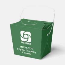 Logotipo de empresa verde personalizado Negocio Fo