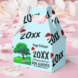 Caja Para Regalos Logotipo de roble personalizado Caja de regalos de