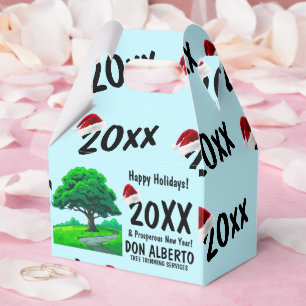 Caja Para Regalos Logotipo de roble personalizado Caja de regalos de