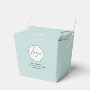 Caja Para Regalos Logotipo Favor Box