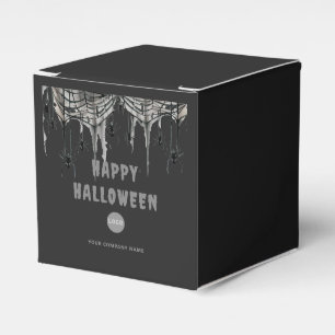 Caja Para Regalos Logotipo web de Halloween Office Fiesta Business C