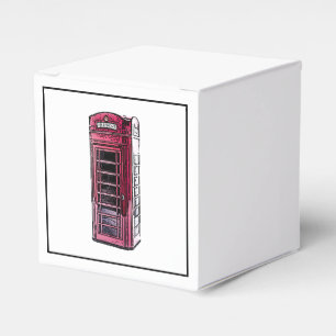 Caja Para Regalos London Red Telepoth British Travel Art