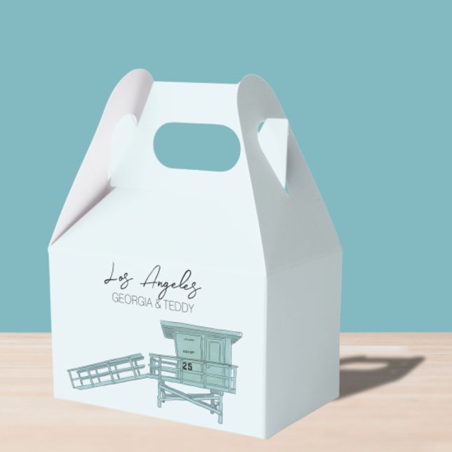 Caja Para Regalos Los Ángeles, bolsa de bienvenida Boda de Californi (Subido por el creador)