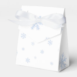Caja Para Regalos Los copos de nieve