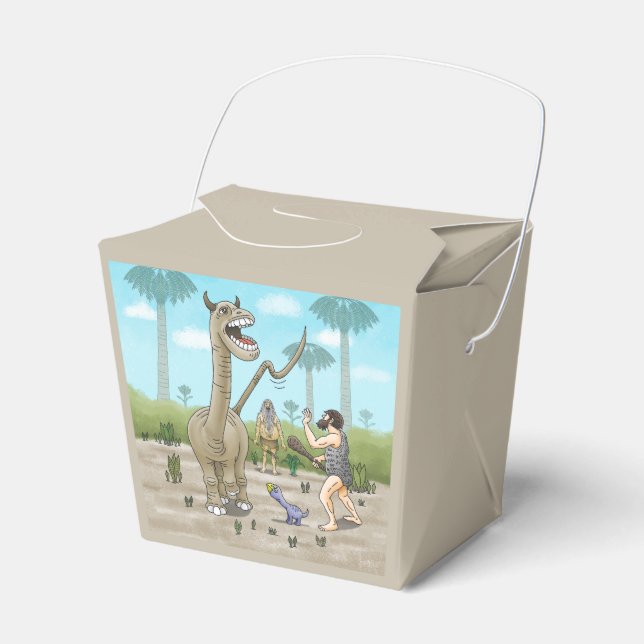 Caja Para Regalos Los dinosaurios se encuentran con la edad de piedr (Front Side)