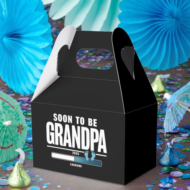 Caja Para Regalos Los Hombres Pronto Serán Abuelo EST. Nuevo Abuelo  (Fiesta)