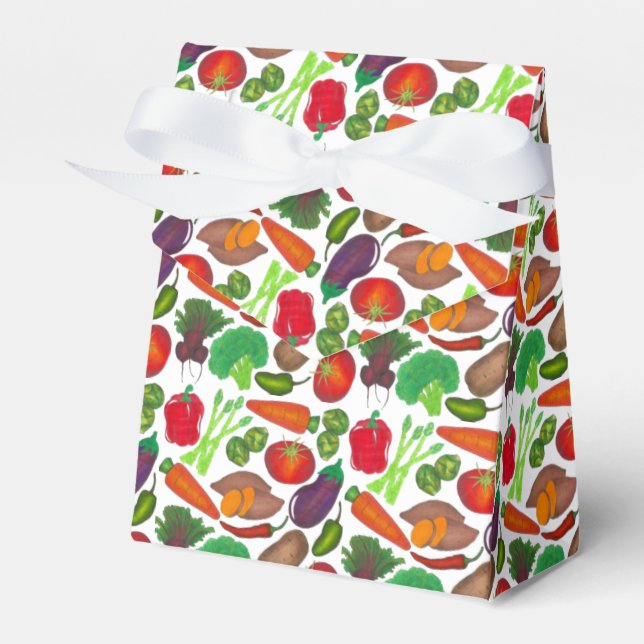 Caja Para Regalos Los huertos vegetales producen verduras de Greenma (Front Side)