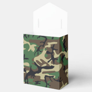 Caja Para Regalos Los militares camuflan