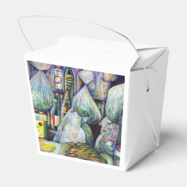 Caja Para Regalos Los sabores secos de Singapur (Reverso)