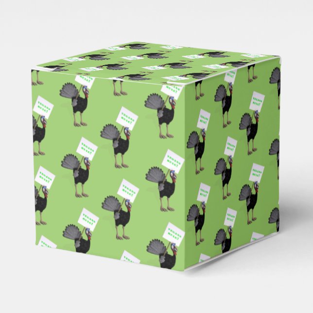 Caja Para Regalos ¡Los vegetarianos gobiernan! (Costado Anverso)