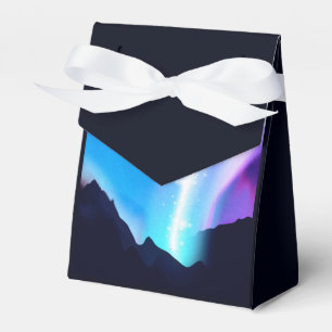 Caja Para Regalos Luces boreales