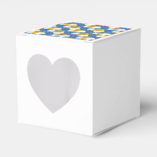 Caja Para Regalos Luna Kawaii Caída, Estrellas, Sol