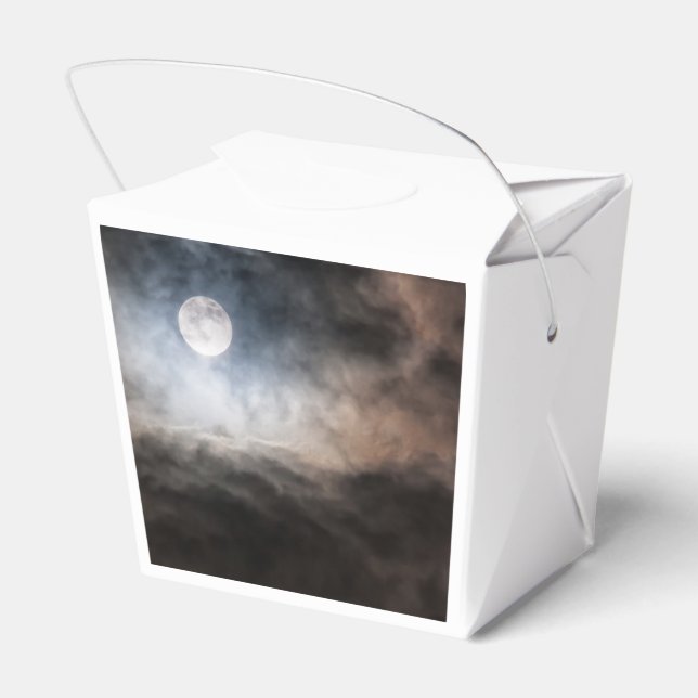 Caja Para Regalos Luna llena (Reverso)