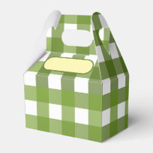 Lunch Box Vichy vert