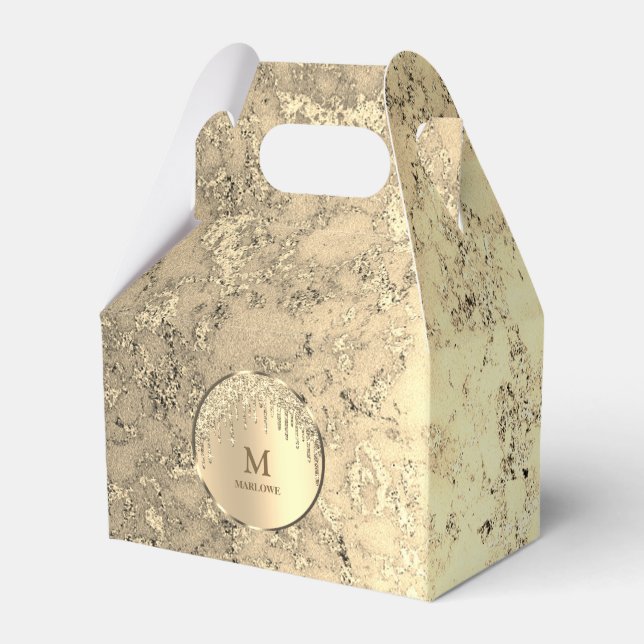 Caja Para Regalos Luxury Gold (Front Side)